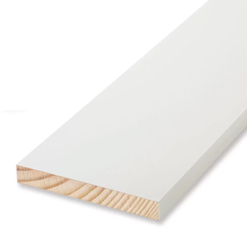 Baseboard Square Pine 11/16-in x 5-1/2-in x 16-ft - Image 2