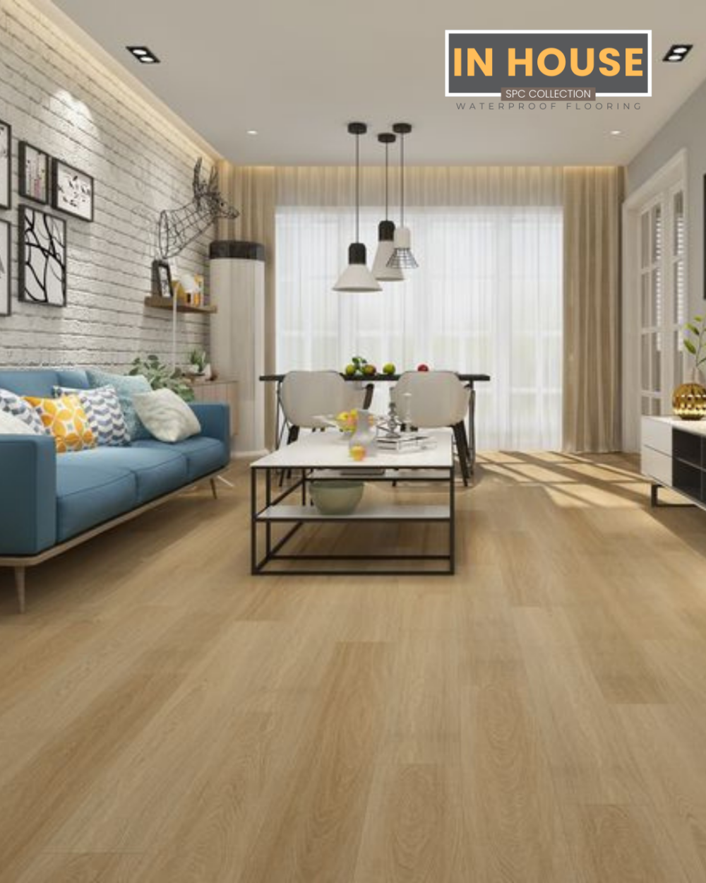 In House | SPC WP Collection 6mm | Yellow Oak | - Image 2