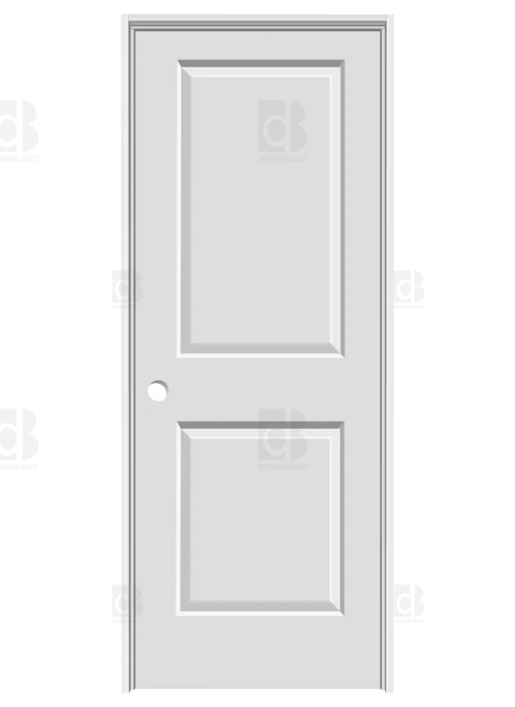 Carrara 2 Panel Primed Composite Hollow Core Interior Door - Image 3