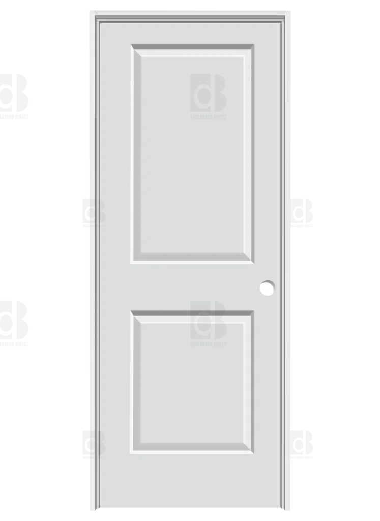 Carrara 2 Panel Primed Composite Hollow Core Interior Door - Image 4