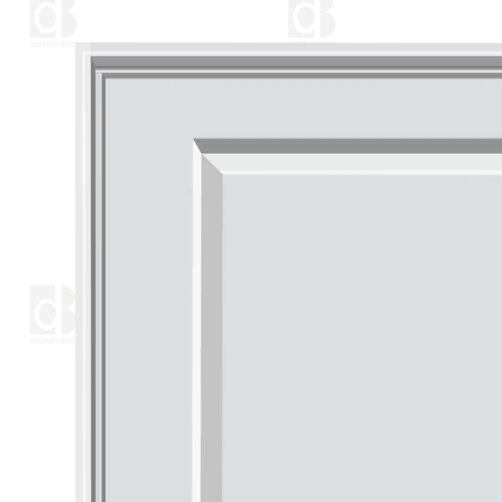 Carrara 2 Panel Primed Composite Hollow Core Interior Door Slab - Image 6