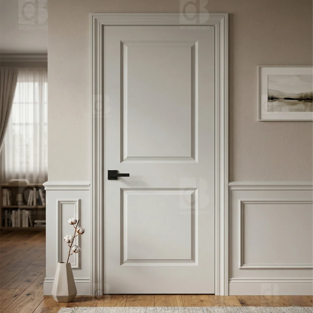 Carrara 2 Panel Primed Composite Hollow Core Interior Door Slab - Image 7