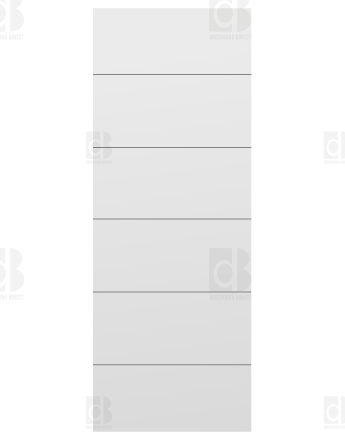 Melrose Primed Composite Hollow Core Interior Door Slab