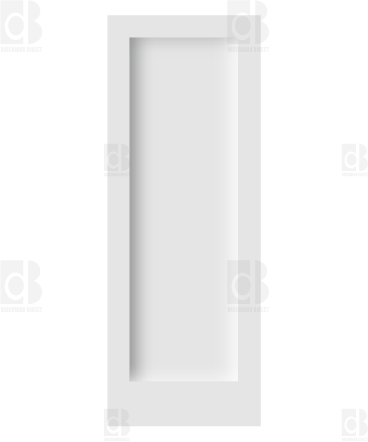 Shaker Primed Composite Solid Core Interior Door Slab